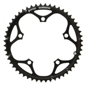 Звезда для шатунов Shimano FC-4400 52T алюм. черн. Фото №1