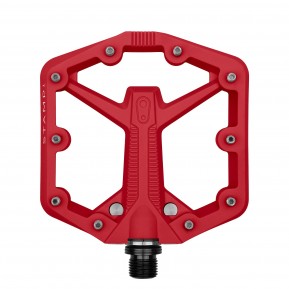 Педалі Crankbrothers STAMP 1 (GEN. 2), розмір L (43-49 eu) red  Фото №1