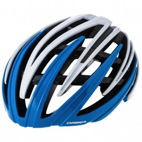 Велошлем  Orbea R10 (H09E54AB, White - Blue) L 59-62 Фото №1