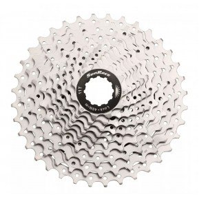  Касета SunRace CSMS1 TAV X, 10 швидкостей, 11-34T, Silver Фото №1