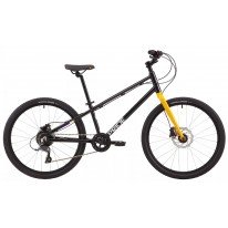 Велосипед детский 24" Pride GLIDER 4.2 2025 темно-серый