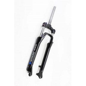 Амортизаційна вилка 26″ Suntour XCM, 100 мм, V-brake / Disc, Preload, чорна Фото №1