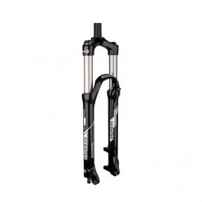 Вилка 27,5 "Suntour Raidon-XC-Air RL-R, шток алюм. 1.1/8-1.1/5" (конус), пов.-маслян. LockOut на кермі, хід 120мм, регул. відскоку, тільки під Disk, шток 272мм, чорна Фото №1