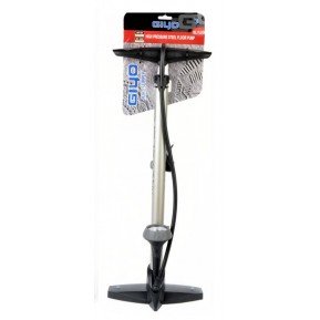 Стационарный насос Giyo с манометром GF-55P Silver Фото №1