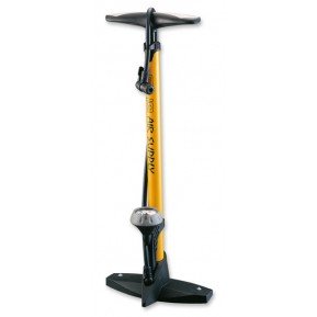 Стационарный насос Giyo с манометром GF-55P Yellow Фото №1
