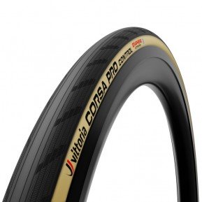Покришка Vittoria Corsa Pro Contr 32-622 TLR, бежева боковина Фото №1