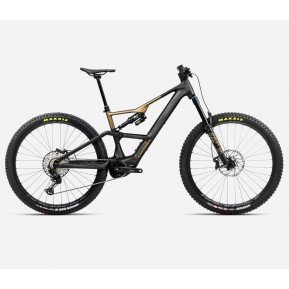 E-bike ORBEA RISE LT H10 630W Diamond Black-Splash Olive Green (Matt), опція: комп'ютер SC-EN600 Фото №1