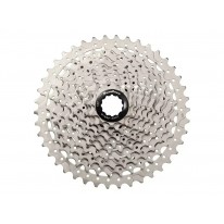 Касета 10-k 11-40T SUN RACE MS2 MTB, сталевий павук, Metallic Silver