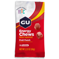 Енергетичні желейки GU Energy Chews Fruit Punch, 60 г