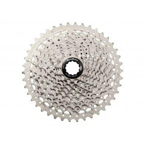 Касета 10-k 11-40T SUN RACE MS2 MTB, сталевий павук, Metallic Silver Фото №1