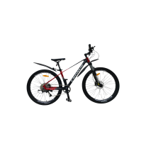 Велосипед 27,5" Titan Cronus Hurricane 2025  Рама-17" black-red
