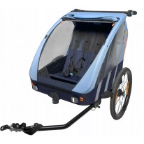 Візок Bellelli 2в1 для велосипеда та коляска, блакитний