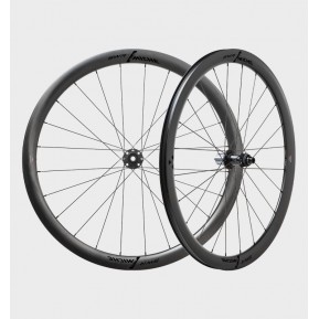 Колеса 28 карбон шосе  MICHE SWR EVO 40  HG - Clincher Фото №1