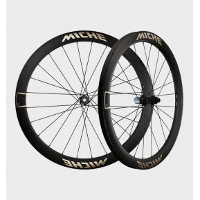 Колеса gravel MICHE Graff Aero 48 28 отв  HG - Tubeless Ready Фото №1