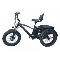 Електровелосипед фетбайк Kelb сталевий триколісний 20" 1000w 48V20AH