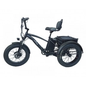 Электровелосипед фэтбайк Kelb стальной трехколесный 20" 1000w 48V20AH Фото №1