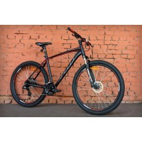Велосипед 29" Spelli SX-4700 чорно сірий з червоним 