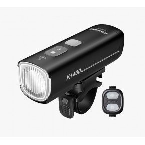 Велосипедна фара Ravemen K1400 (1400 lm, 4000 mAh) з датчиками освітленості, бездротова кнопка Фото №1