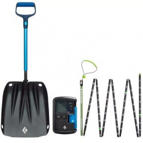 Набор лавинного снаряжения Black Diamond BD Guide AVY Safety Set (щуп, лопата, датчик) (BD 1510080000ALL1) Фото №1