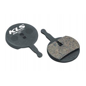 Колодки гальмівні KLS D-15 для Avid BB5 APSE - mechanical органіка пара Фото №1