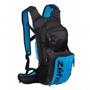 Велосипедный рюкзак Zefal "Z Hydro Enduro" (7164), объемом 11L, с гидратором 3L, черно-синий Фото №1