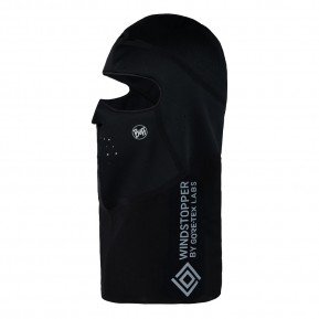 Балаклава Buff Windproof Balaclava, Solid Black Фото №1