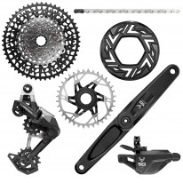 Групсет SRAM Eagle 90 DUB EMTB 165 BOSCH (RD, Single Click Trigger wClamp, FC Eagle 90 ISIS 165 wCap, CR T-Type 36T, Clip-on Guard, GX T-Type chain 126l, CS XS-1275 BLK 10-52t)