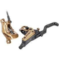 Дисковые передние тормозные гидравлические TRP DHR EVO PRO M9040 4 поршня, 1900мм, gold