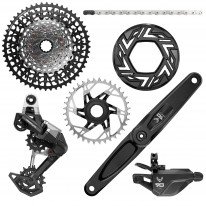 Групсет SRAM Eagle 90 DUB EMTB 165 BOSCH (RD, Single Click Trigger wClamp, FC Eagle 90 ISIS 165 wCap, CR T-Type 36T, Clip-on Guard, GX T-Type 126l, CS5-12)