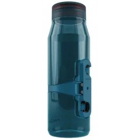 Фляга с коннектором FIDLOCK TWIST single bottle 700мл., прозрачный/синий Фото №1