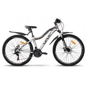 Велосипед 26"  VNC MontRider A3 FMN, 36см (1001) grey (shiny) - 2022 Фото №1