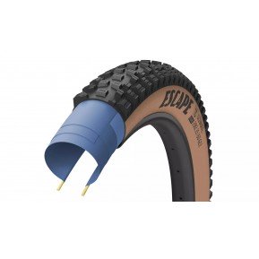 Покришка 27.5x2.35 (60-584) GoodYear ESCAPE Ultimate Tubeless Complete, Blk/Tan Фото №1