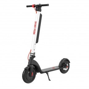 Електросамокат Scooter MegaDrive X8F10GW white Фото №1