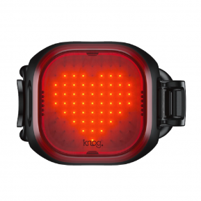Мигалка задня Knog Blinder Mini Love Rear 30 Lumens Black Фото №1