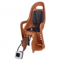 Дитяче крісло заднє POLISPORT Groovy Maxi FF 29" на підсідельну трубу, 26"-29", 9-22 кг, коричнева