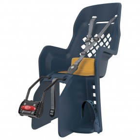 Дитяче крісло заднє POLISPORT Joy FF на підсідельну трубу, 26"-28", 9-22 кг, темно-синє Фото №1