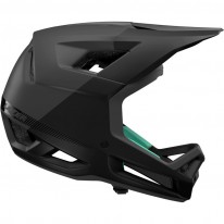 Шолом full face LAZER Cage KinetiCore, чорний матовий