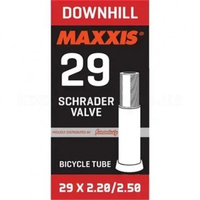Вело камера MAXXIS DOWNHILL 29X2.2/2.5 Ниппель - Schrader 48мм 1.5mm Фото №1