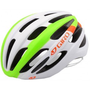 Шолом Giro Foray white lime flame 55-59 Фото №1