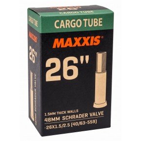 Камера 26x1.5/2.5 (40/63-559) Maxxis CARGO AV 48 295 г Фото №1
