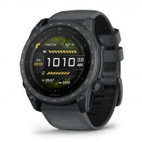 Смарт-годинник Garmin Tactix 8 (51 мм) AMOLED з Applied Ballistics Ultralight™ і покриттям Cerakote® Slate Grey
