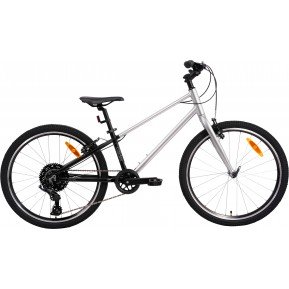 Велосипед 24" Pride GLIDER 4.1 grey 2026 Фото №1