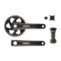 Комплект шатунов ONRIDE Solo Pro 1150 Hollowtech 170 мм 34T Direct Mount 11-скоростной с кареткой
