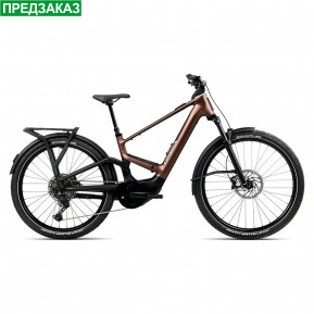E-bike Orbea  MUGA 30 29" 11v 120mm 600Wh Bosch Performance Line CX Metallic Rust/Diamond Black 2027 Фото №1