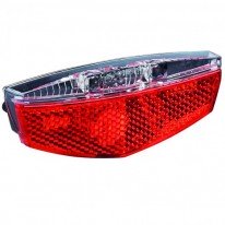 Задній велосипедний  ліхтар Buchel Tivoli, 2 LED, кріплення 50/80 мм