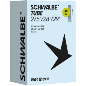 Велосипедна камера Schwalbe AV19 27.5"/28"/29" AV 40 мм Фото №1