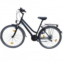 Жіночий дорожній велосипед Zundapp Trek King 28" чорний матовий