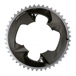 Зірка шатунів SRAM Force Road 46T 107 мм Cover для 2x12 швидкостей Polar Grey (00.6218.015.002) Фото №1