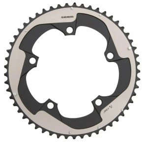 Звезда шатунов SRAM X-Glide Road RED22 53T 130 мм серая (11.6218.009.000) Фото №1