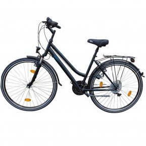 Жіночий дорожній велосипед Zundapp Trek King 28" чорний матовий Фото №1